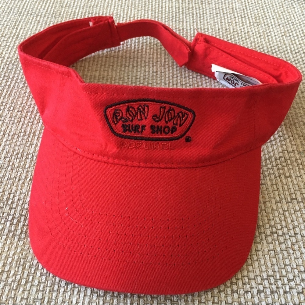 Red Ron jon Cap adult one Size